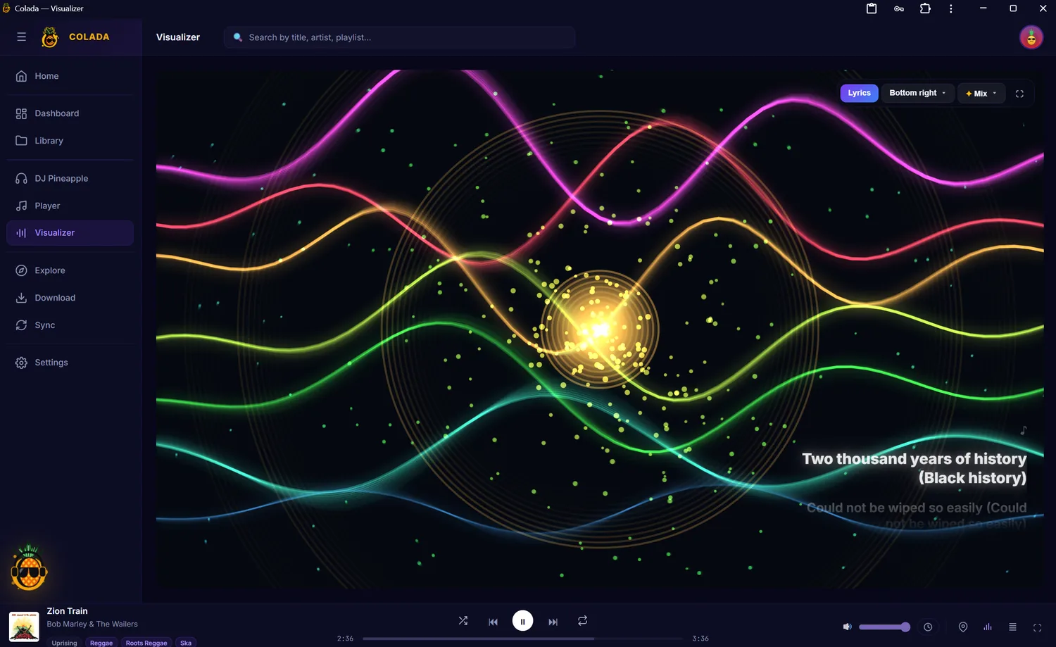 Colada — visualizer-2